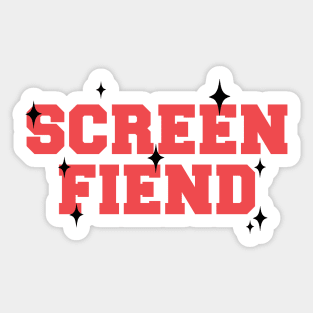 Game Theory Merch Screen Fiend Sticker